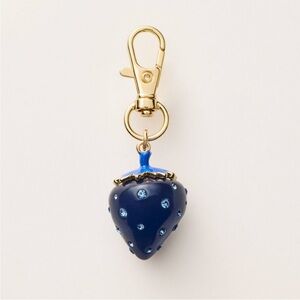 Kate Spade X Target Blue Strawberry bag charm